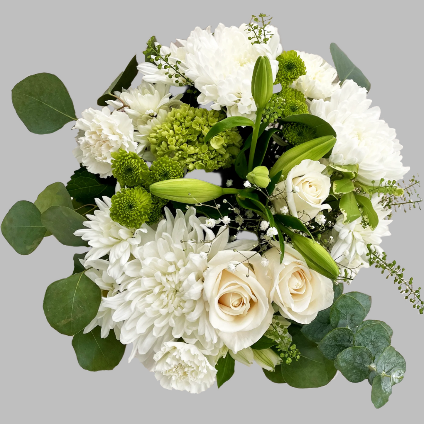 Wonderful White - Mixed Bouquet