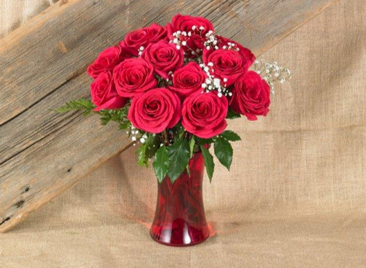 Dozen Roses - 12 long stem roses