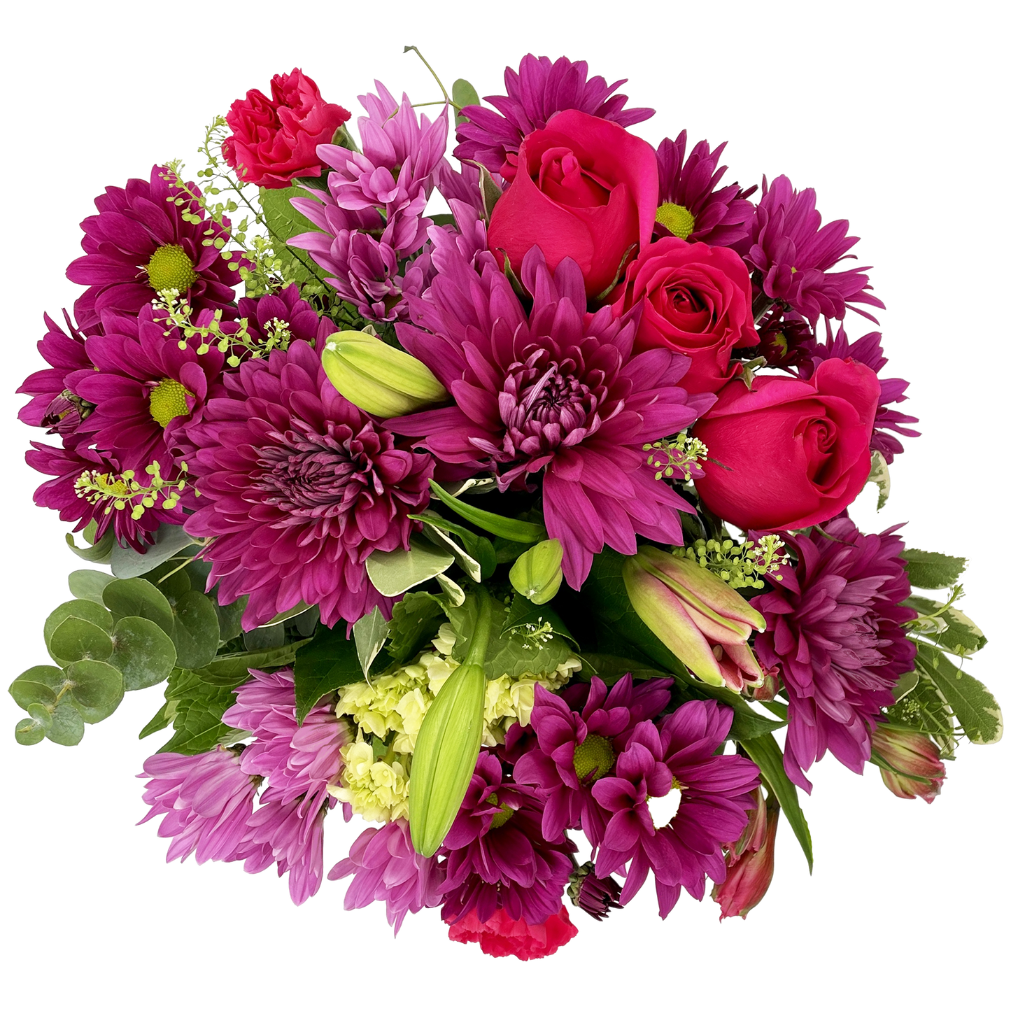 Vibrant Violet - Mixed Bouquet